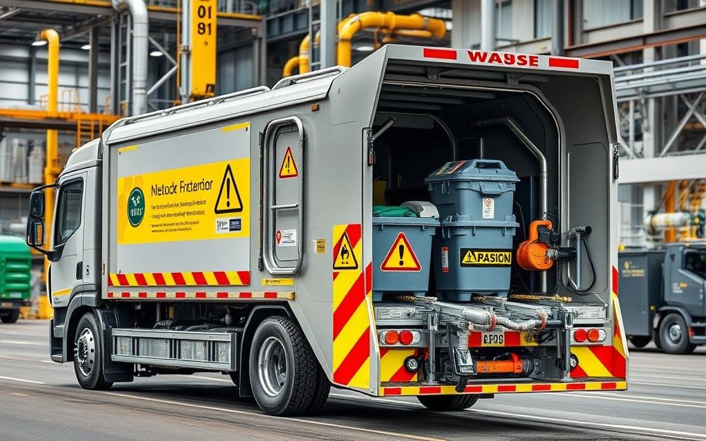 PENGGUNAAN KENDARAAN KHUSUS DAN SPESIFIKASI KENDARAAN PENGANGKUT LIMBAH BAHAN BERBAHAYA DAN BERACUN